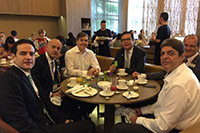 Renato Cunha, Presidente do SINDAÇÚCAR/PE, participando de café da manhã com os membros do Fórum Nacional Sucroenergético, no Hotel Grande Hyatt em São Paulo, dia 17/outubro/2016