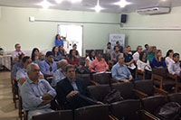 
Palestra/reunião sobre Rotinas Licenciamento Ambiental proferida pela Presidente do CPRH, Dra. Simone Souza e Equipe, realizada no auditório do SINDAÇÚCAR/PE, dia 27/março/2017