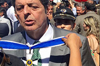 
Presença de Renato Cunha, Presidente do SINDAÇÚCAR/PE, na  Cerimônia de Imposição da Ordem do Mérito Anhanguera em Goiás, dia 25/julho/2017
