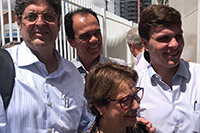 
Renato Cunha, Presidente do SINDAÇÚCAR/PE acompanhando a comitiva da Ministra da Agricultura, Senhora Tereza Cristina Corrêa da Costa Dias, em visita a cidade de Petrolina/PE, dias 16 e 17/abril/2019