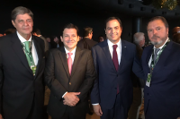 Na Arcádia Paço Alfândega, Renato Cunha, Presidente do SINDAÇÚCAR/PE, participa da abertura do Fórum Nordeste 2019, com as presenças do Governador de Pernambuco, Paulo Câmara, Prefeito do Recife, Geraldo Júlio, Presidente do Grupo EQM, Eduardo Monteiro, entre outros, dia 16/setembro/2019