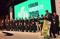 Na Arcádia Paço Alfândega, Renato Cunha, Presidente do SINDAÇÚCAR/PE, participa da abertura do Fórum Nordeste 2019, com as presenças do Governador de Pernambuco, Paulo Câmara, Prefeito do Recife, Geraldo Júlio, Presidente do Grupo EQM, Eduardo Monteiro, entre outros, dia 16/setembro/2019