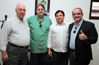  Gerson Carneio Leão, Renato Cunha, Eduardo Farias, Aluizio Lessa.