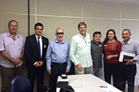 Renato Cunha/Presidente e Marcelo Guerra/Superintendente do SINDAÇÚCAR/PE, participando da reunião Paritária na Superintendência Regional do Trabalho do MTE, dia 17/setembro/2015 